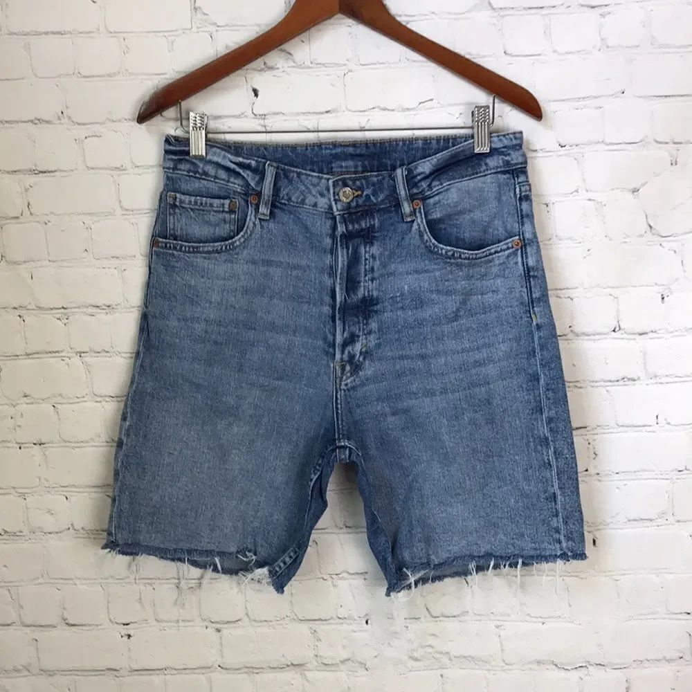 H&M Classic Blue Denim Women's Shorts 12